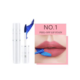 Lip Lacquer Matte Finish Bottom Color Dyed Lip Tear And Pull Lipstick (Option: 01-5ml)