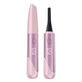 Beauty Tools Electric Four-block Temperature Digital Display Eyelash Instrument (Option: English Packaging-Pink)