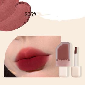 Ice Cream Lip Glaze Little Pudding Whitening Lipstick (Option: S03)