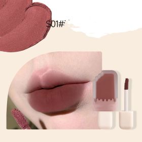 Ice Cream Lip Glaze Little Pudding Whitening Lipstick (Option: S01)