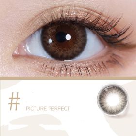 Mini Series Daily Color Contact Lenses (Option: Film brown-350Degree)