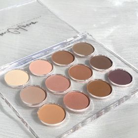 Magic Color Transparent 12 Color Eye Shadow Plate (Option: 03color)