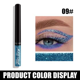 Quick Drying 12 Color Eyeliner Liquid (Option: 9 Style)