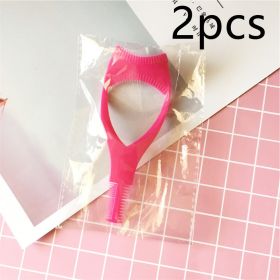 Three Dimensional Three In One Eyelash Card Eyeliner Assistant (Option: Rose¬†Red-2PCS)