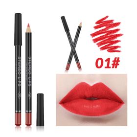 Waterproof And Durable Matte Lipliner (Option: 1G-01Color)