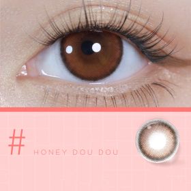 Mini Series Daily Color Contact Lenses (Option: Honey Peas-750degree)