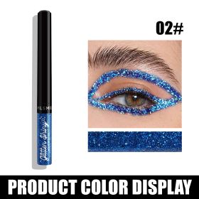 Quick Drying 12 Color Eyeliner Liquid (Option: 2 Style)