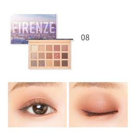 Travel Eye Shadow Disk Daily Earth Color (Option: 8Florence)