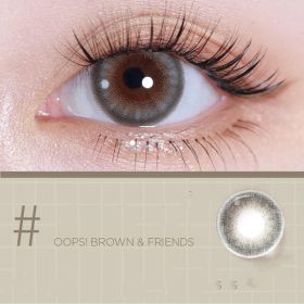 Mini Series Daily Color Contact Lenses (Option: Quiet Grey-175degree)