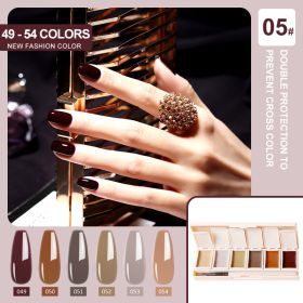 Cream Nail Polish Eye Shadow Bag (Option: 6color5)