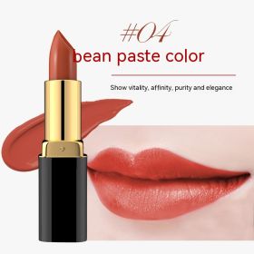 Lipstick Moisturizes And Does Not Fade Easily (Option: 04 Cameo Brown)