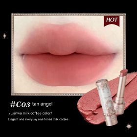 Lip Mud Stick Matte Non Stick Cup (Option: C03 Blazing Angel-Little Angel Lipstick)