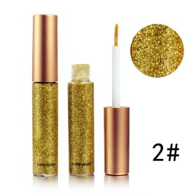 Stage Nightclub Makeup Performance Makeup Colorful Shiny Sequins Flashing Liquid Eye Shadow (Option: 2 Color)