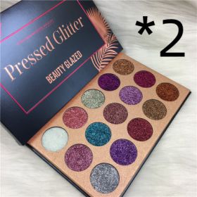 Beauty Glazed 15 Color Sequins Eye Shadow (Option: 2pcs 15colors)