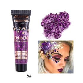 Laser Sequins Sequins Eyeshadow Cream (Option: 6 Style)