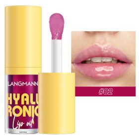 6 Colors Transparent Hyaluronic Acid Lip Balm Gloss (Option: 2 Grapes)