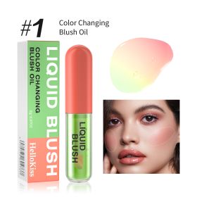 Rosy Non-fading Rouge Liquid Blush (Option: 01 Green)