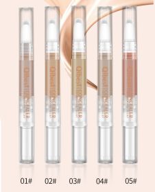 Rotate The Fine Concealer Waterproof And Sweat Resistant Repair Stick To Improve The Concealer Liquid Pen For Nude Makeup (Option: 01color)