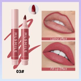 Lip Liner Waterproof No Stain On Cup Lipstick Multifunctional (Option: 3ml-03 Style)