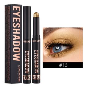 Eye Shadow Stick Waterproof And Durable Hot Sale Smudges Shimmer Matte (Option: 13 Style)