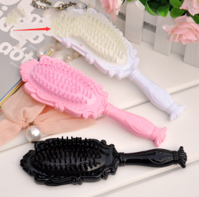 Rose Style Qiaomo Comb Hair Comb Promotion Comb Antique Rose (Color: White)