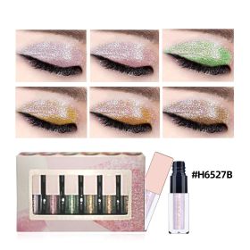 Hengfang Diamond Pearlescent Water Liquid Eye Shadow 16 Colors (Option: B Suit)