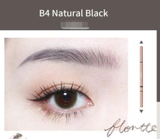 Women's Permanent Non-discoloring Double-headed Extremely Thin Eyebrow Pencil (Option: B4)