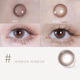 Mini Series Daily Color Contact Lenses (Option: Galo Brown38-100Degree)