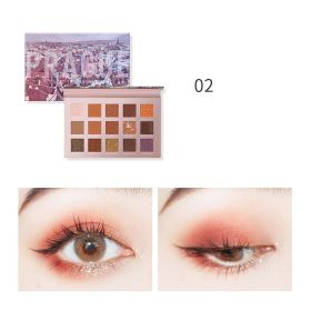 Travel Eye Shadow Disk Daily Earth Color (Option: 2Prague)