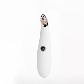 Facial Blackhead Acne Beauty Instrument (Option: Milky White-Plug In Type)