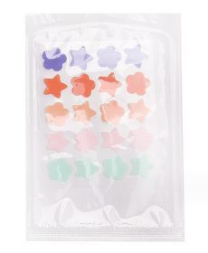 Colored Loving Heart Facial Hydrocolloid Acne Patch (Option: 20 Flowers XINGX)