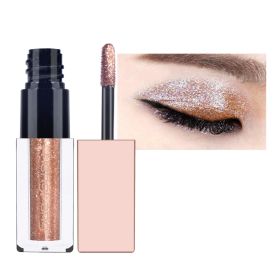 Hengfang Diamond Pearlescent Water Liquid Eye Shadow 16 Colors (Option: 04 Bronze Gold)