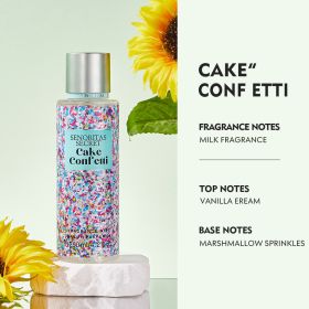 Cross-border Foreign Trade Long-lasting Light Perfume Female Body Spray (Option: ROUS-CAKE CONFETTI)